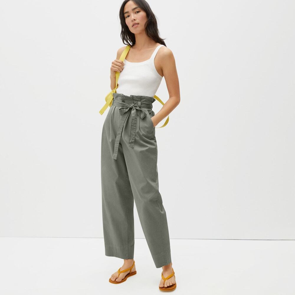 Everlane The Paperbag Pant Dried Thyme - Size S